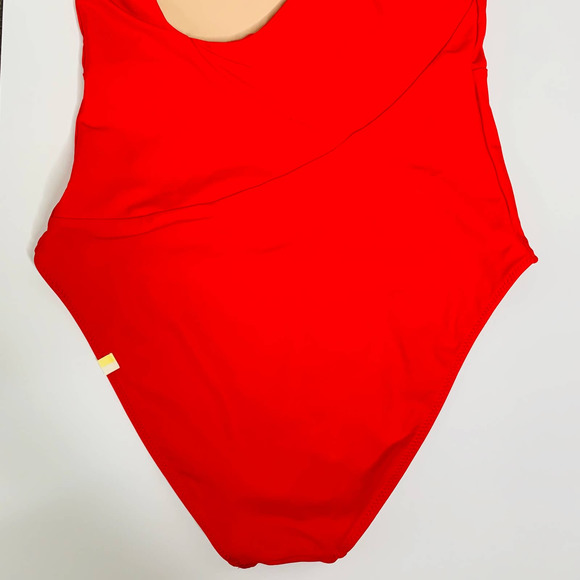 Summersalt Red One-Shoulder Swim One Piece - Picture 11 of 16